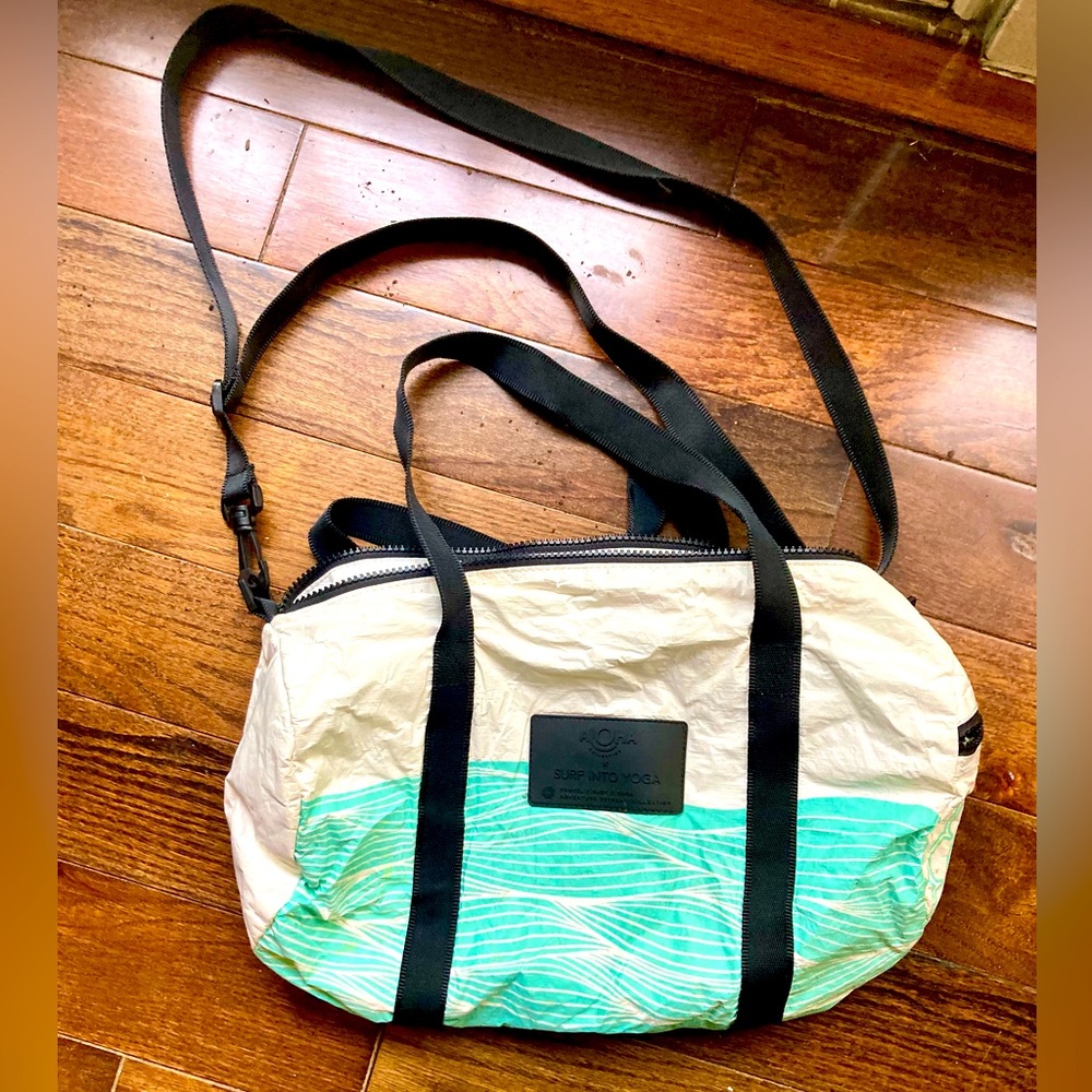 Aloha Collection Surf Into Yoga Small Duffel Bag